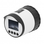 WiFi Teleskopo Kamera Okuliaras 2K 16MP HD Vaizdo Belaidis Skaitmeninis Okuliaro Kamera su 2000mAh Baterija 2 Colių Ekranas APP white