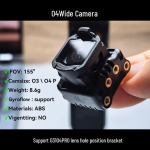 FLYWOO O4 Plataus kampo 155&deg; Objektyvas ir ND Filtras Rinkinys