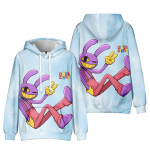 Naujas Juokingas The Amazing Digital Circus Džemperis su Gobtuvu Anime Drabužiai Laisvalaikio su Gobtuvu Vyri&scaron;ki Madingi Džemperiai Vilnos Dydžio Didesnis Laisvas Streetwear XXS