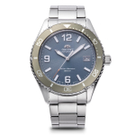 Mako saulės energija maitinamas kūdikio laikrodis su namų [Orient Watch] rie&scaron;o laikrodžiu, RN-WJ0002L, Vyri&scaron;kas, Mėlynas, Gamintojo garantija. gray