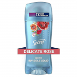 Secret Invisible Kietasis Antiperspirantas Deodorantas, Rožių kvapo, 2,6 oz