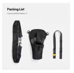 CB01 Kameros stabilizatoriaus dėklas, skirtas RS 3 Mini / RS 3 / RS 4 Mini / RS 4 Pro Stabilizatoriui, prailginamas peties diržas 34 parduota