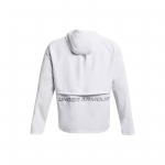 Under Armour Vyri&scaron;kas striukė bėgimui su gobtuvu STORM 1376795-100 XXL white