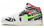 Jordan 1 Mid GS Visų logotipų 554725-143 36