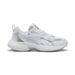 PUMA Morphic Atsparūs trinčiai Lengvi Dėvėjimui atsparūs Ir Lengvi Žemi Laisvalaikio Batai Moteri&scaron;ki Sidabriniai 401313-01 35.5 white