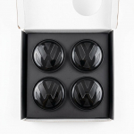 4 vnt. 56 mm 65 mm plaukiojančios VW automobilio ratų centrinės apdailos dangteliai stebulės dangtelis VW Jetta MK5 Golf Passat styling CC Golf 3B7601171 1J0601171 56mm 1J0601171 gray