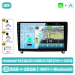 Skirta Peugeot 407 2004 - 2011 Android automobilio radijui Multimedia vaizdo grotuvas Navigacija GPS Carplay Jutiklinis ekranas Auto stereo sistemos 4CORE 2G 32G gray