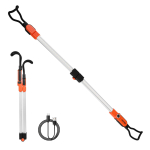 VEVOR variklio skyriaus darbo &scaron;viesa, 2300 lm, 6000 mAh įkraunama ry&scaron;ki LED &scaron;viesa, ne&scaron;iojama belaidė mechaniko darbo &scaron;viesos juosta su kabliukais 135.8 x 8.3 x 10.3 cm