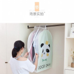 Trimatis Panda kabantis mai&scaron;elis, apsaugantis nuo dulkių, drabužių užvalkalas, apsaugantis nuo dulkių mai&scaron;elio, drėgmei atsparus spintos paltas 60 / 90 / 60