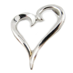 Les Tr&eacute;sors De Lily [B9571] - Pendentif Argent 'Love C&acirc;lin' argent&eacute; - 16x26 mm sidabras