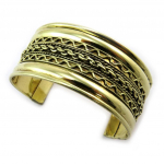 Les Tr&eacute;sors De Lily [N3471] - Bracelet cr&eacute;ateur 'Cleopatra' dor&eacute; auksas