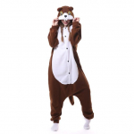 Žiemos suaugusiems gyvūnams Mike Duck Onesies Ryklys Katė Lapė Pižama Beždžionė Animaciniai Kostiumai Kombinezonai Kalėdiniai gobtuvai XL