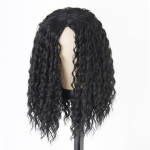 MISS WIG moteri&scaron;kas Ilgas Afro Kinky Garbanotas galvos apdangalas Perukai Sintetinis &scaron;injonas juodoms moterims Garbanotas banguotas perukas Organinio pluo&scaron;to perukas 30inches
