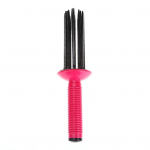 Innovative Easy to Use 17 Teeth Curling Comb Make Up Brush Roller for Hair Salon