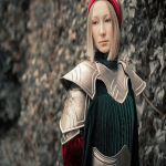 Auksinė plieninė rankų apsauga "Vakaro žvaigždė", Viduramžių rankų apsauga, Renesansas