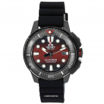 &bdquo;Orient M-Force&ldquo; riboto leidimo raudono ciferblato automatinis naras RA-AC0L09R00B 200M vyri&scaron;kas laikrodis