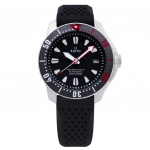 Santykis &bdquo;FreeDiver X Marine Black&ldquo; su juodu keramikos įdėklu Automatinis naras RTX001 200M vyri&scaron;kas laikrodis