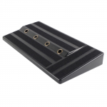 &bdquo;Rockhouse RPB-1BK Big Size Guitar Effects Pedal Board&ldquo; Tvirtas PE plastikinis gitaros pedalo dėklas su
