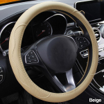 10 spalvų automobilio vairo dangtis universalus Volant braid ant vairo Fashion Neslystantis Funda Volante Auto Car smėlis