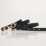 Moteri&scaron;ka lydinio sagtis grandinėlė Dekoratyvinė mada, tinkanti prie sijono diržo mar&scaron;kinėliai paprasti džinsai, mažas diržas raudona