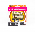 Seaguar Fluorocarbon 150 Pavadėlio valas 150m Dydis 6 24lb (0850) gryna