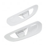 Inner Door Handle Bowl Frame Trim Car Door Bowl Scratch Protector Replacement for Mercedes-Benz Vito W447 2014 to white