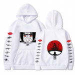 Itachi Hoodie Anime Megztinis Uzumaki Akatsuki Sakura Kakashi Sasuke Hinata Hyuga Harajuku Megztiniai Vyri&scaron;ki Moteri&scaron;ki Drabužiai S balta