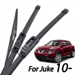 Priekinio galinio priekinio stiklo valytuvai Xukey 3vnt Nissan Juke 2019 2018 2017 2016 2015 2014 2013 2012 2011 2010 22 14 12 22"+14"+12" juoda