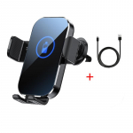 Greitas belaidis automobilinis įkroviklis automatinio prispaudimo adapterio telefono laikiklis skirtas iPhone 14 Pro Max 13 12 11 Samsung Xiaomi mobiliesiems telefonams
