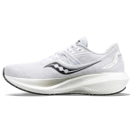 Saucony Triumph 20 Balti Juodi Vyri&scaron;ki Sportbačiai S20759-11 44.5