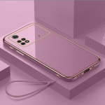Prabangus padengtas TPU telefono dėklas su dirželiu Xiaomi Poco F4 GT F5 M4 M5 X4 X5 Pro 12T 13T Pro Redmi Note 10 11 12 Pro 10C 12C mink&scaron;tas dėklas, silikoninis dangtelis Redmi K20 Pro