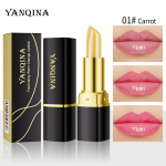 YANQINA Temperature, Carotene Discolor Lūpų dažai Raudoni Moteri&scaron;ki Lūpų dažai Drėkinantys, drėkinantys ir drėkinantys 01