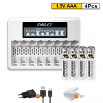 1,5 V AAA įkraunama ličio jonų baterija, nuolatinė įtampa AAA 3A ličio baterijos, žibintuvėlio MP4 žaislinio automobilio nuotolinio valdymo pulto baterijos