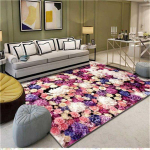 Gėlių pastoracinis 3D spausdintas kilimas Namų dekoras Įėjimo durų kilimėliai Svetainės kilimėliai Kilimai miegamajame Vaikų kilimas vonios kilimėlis 200*300cm