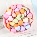 Namų gyvenimo plaukų segtuko medžiaga &bdquo;Pasidaryk pats&ldquo; kreminiai klijai &bdquo;Macaron&ldquo; spalva penkiakampė 10 vnt. telefono dėklo pleistras &bdquo;Poreless Plum Love Blossom Patch&ldquo; matinis Hearts