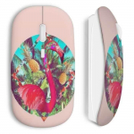 Souris Sans Fil Flamant rose art design