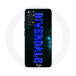 Coque pour Xiaomi Redmi Note 11 4G Riverdale S&eacute;rie Logo bleu mėlyna