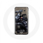 Coque pour Samsung Galaxy Grand Prime Formule 1 Yuki Tsunoda pilote automobile de F1 Bleu