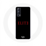 Coque pour Vivo Y72 Elite Saison 5 Logo Rouge Fond Noir
