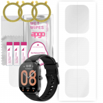 3x apgo Hydrogel ekrano apsauga, skirta Amazfit Pop 3S, hidrogelio plėvelė, su pozicionavimo sluoksniu, lengvas montavimas