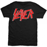 Slayer Klasikinis Logotipas Juodi Klasikinio Roko Metalo Grupės Mar&scaron;kinėliai Unisex S