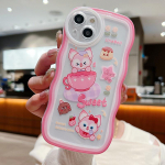 Mink&scaron;tas telefono dėklas, skirtas Redmi 13C Redmi Note 12 Pro Note 11 Note 13 Realme C55 C53 A58 Reno 8T IPhone 15 11 Samsung A54 A53 A14 A34 S23 S24 Ultra Cover Infinix Hot 10 Play
