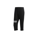 Adidas 3/4 megztos bėgimo kelnės su dryžiais vyrams Juodos DY8726 M black