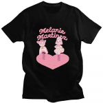 Melanie Martinez Portals Tour mar&scaron;kinėliai Vasariniai drabužiai Originalūs grafiniai mar&scaron;kinėliai Unisex Kawaii mar&scaron;kinėliai Oversized Kasdieniai mar&scaron;kinėliai XS juoda