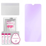 apgo Anti-Blue 9H Hybrid protective glass compatible with Oppo A1k, flexible nano glass, great replacement for tempered glass, scratch-resistant, full