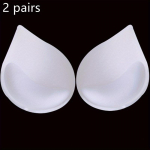 2 poros 3D Push Up liemenėlės įklotai, įdėklai Moteri&scaron;ki apatiniai rūbai, maži krūtys pakeliantys, kvėpuojanti, kempinė, pamink&scaron;tinta liemenėlės pamu&scaron;alu, pamu&scaron;alas maudymosi kostiumėlio liemenėlės įdėklas 327977557