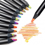 8/12 vnt Rainbow pie&scaron;tukai, spalvoti pie&scaron;tukai suaugusiems/vaikams, įvairiaspalviai pie&scaron;tukai meno reikmenims Pie&scaron;ti, dažyti, pie&scaron;ti 12 Colors