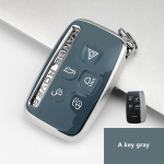 Automobilio Smart Fob TPU raktų dėklo laikiklio dangtelis, skirtas Land Rover Range Rover Discovery 5 Sport, skirtas JAGUAR XE XF XJ F PACE 2017 2018 2019 m. CHINA