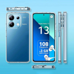 360&deg; viso korpuso dėklas nuo kritimo ir įbrėžimų skaidrus hibridinis PC kietas silikoninis telefono korpusas, skirtas iPhone Samsung Huawei Honor Xiaomi Redmi OPPO OnePlus Xiaomi Redmi Note 12 4G skaidri