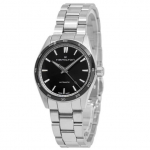 Hamilton Jazzmaster Performer nerūdijančio plieno juodas ciferblatas automatinis H36205130 100M vyri&scaron;kas laikrodis juoda